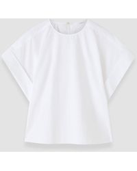 JOSEPH - Fassia Cotton Poplin Blouse - Lyst