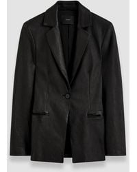 JOSEPH - Pascal Leather Stretch Jacket - Lyst