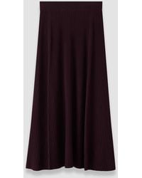 JOSEPH - Hallie Merino Wool Rib Skirt - Lyst