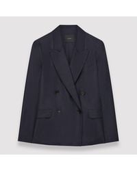 JOSEPH - Soft Cotton Silk Jaden Jacket - Lyst