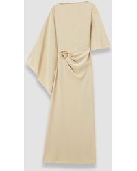 JOSEPH - Joya Satin Twill Dress - Lyst