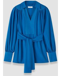 JOSEPH - Bou Crepe Blouse - Lyst