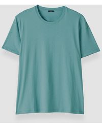 JOSEPH - T-Shirt En Jersey De Coton Et Soie - Lyst