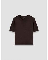 JOSEPH - Jana Silk Knit Top - Lyst
