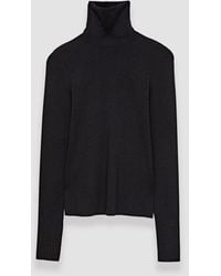 JOSEPH - Silk Stretch High Neck Top - Lyst