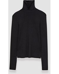JOSEPH - Silk Stretch High Neck Top - Lyst
