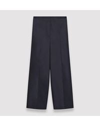 JOSEPH - Pantalon Thurlow en soie et coton doux - Lyst