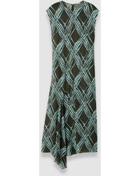 JOSEPH - Lauri Open Weave Silk Dress - Lyst