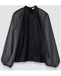 JOSEPH - Cave Double Satin Blouse - Lyst