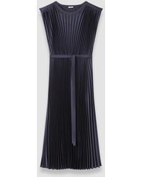 JOSEPH - Volta Knit Weave Plissé Dress - Lyst