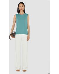 JOSEPH - Cotton Silk Jersey Tank Top - Lyst