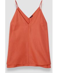 JOSEPH - Aragon Soft Cotton Silk Top - Lyst