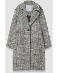 JOSEPH - Florent Crosshatch Virgin Wool Coat - Lyst