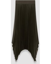 JOSEPH - Ade Knit Weave Plissé Skirt - Lyst
