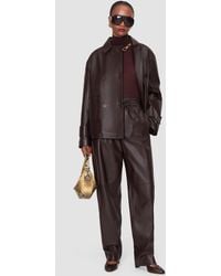 JOSEPH - Nat Soft Nappa Trousers - Lyst