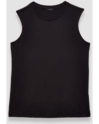 JOSEPH - Cotton Silk Jersey Tank Top - Lyst