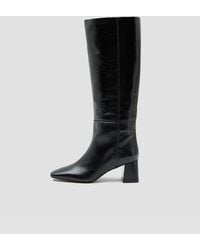 JOSEPH - Heeled Knee High Patent Leather Boots - Lyst