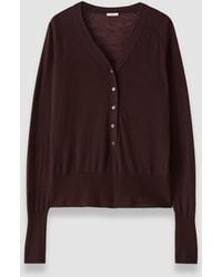 JOSEPH - Reem Cashair Henley Top - Lyst
