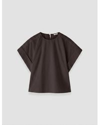 JOSEPH - Fassia Cotton Poplin Blouse - Lyst
