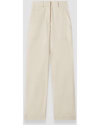 JOSEPH - Jaber Light Cotton Trousers - Lyst