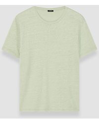 JOSEPH - T-Shirt En Lin Et Jersey - Lyst
