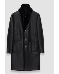 JOSEPH - Britanny Reversible Shearling Coat - Lyst