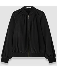 JOSEPH - Mira Satin Twill Bomber Jacket - Lyst