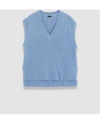 JOSEPH - Open Cashmere Vest - Lyst
