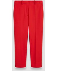 JOSEPH - Bi-stretch Toile Bing Court Trousers - Lyst