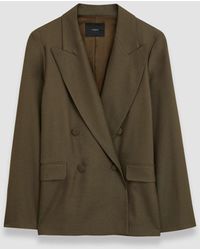 JOSEPH - Viscose Twill Jaden Jacket - Lyst