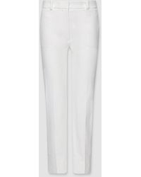 JOSEPH - Bing Court Light Gabardine Stretch Trousers - Lyst