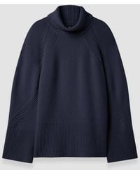 JOSEPH - Loftus Pure Cashmere High Neck Jumper - Lyst