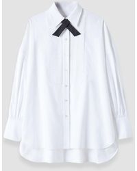 JOSEPH - Ferrus Tuxedo Cotton Shirt - Lyst