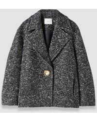 JOSEPH - Agar Donegal Tweed Wool Coat - Lyst