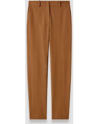JOSEPH - Coleman Long Gabardine Stretch Trousers - Lyst