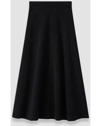 JOSEPH - Helius Leopard Jacquard Milano Skirt - Lyst