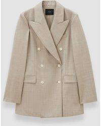 JOSEPH - Valery Melange Wool Jacket - Lyst