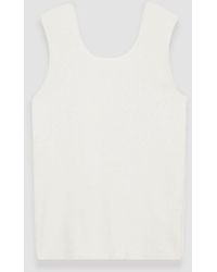 JOSEPH - Silk Stretch Tank Top - Lyst