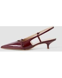 JOSEPH - Anisa Patent Leather Slingback Shoes - Lyst