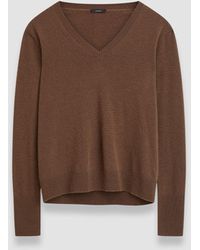 JOSEPH - Pull col V en pur cachemire léger - Lyst