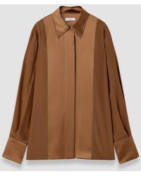 JOSEPH - Childs Silk Satin Blouse - Lyst