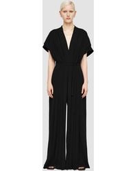 JOSEPH - Sofia Airy Plissé Jumpsuit - Lyst