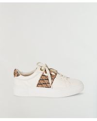 JOSH V BOOTS LESLIE SNEAKERS OFF WHITE/GOLD - Morselt mode