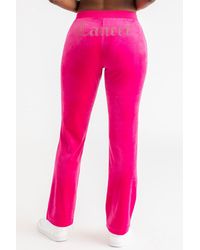 Juicy Couture - Sagittarius Customizable Big Bling Velour Track Pants - Lyst