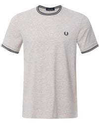 Fred Perry - Twin Tipped T-shirt - Lyst