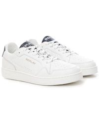 Replay - Leather Smash Choice Trainers - Lyst