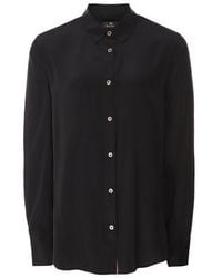 Paul Smith - Silk Blend Multi-coloured Button Shirt - Lyst
