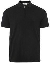 Thomas Maine - Merino Zip Polo Shirt - Lyst