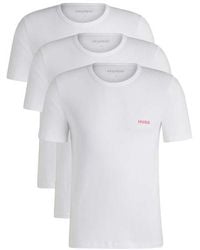 HUGO - T-shirt Triplet Pack - Lyst