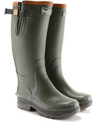 Barbour Tempest Wellington Boots - Vert